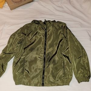 Green Windbreaker